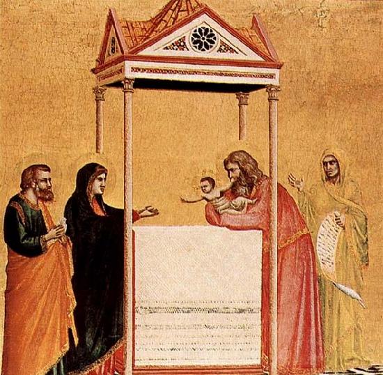 GIOTTO di Bondone Presentation in the Temple